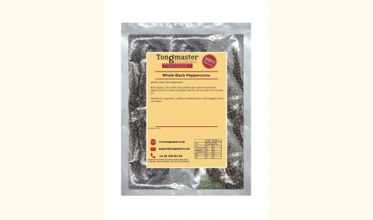 Whole Black Peppercorns - 100g